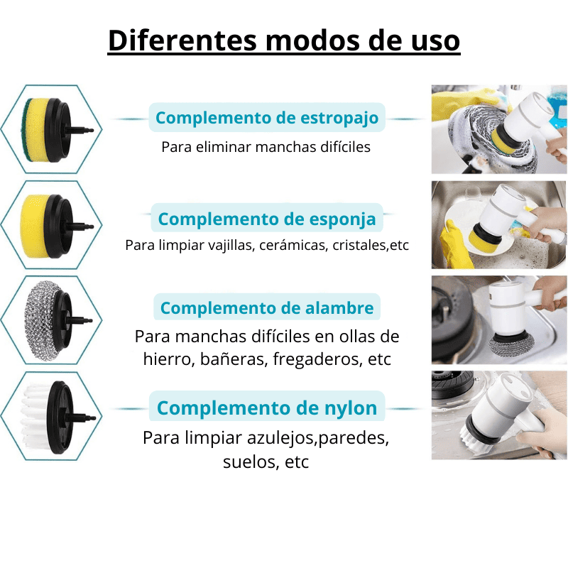 Cepillo Eléctrico Multiusos (Oferta 40%)