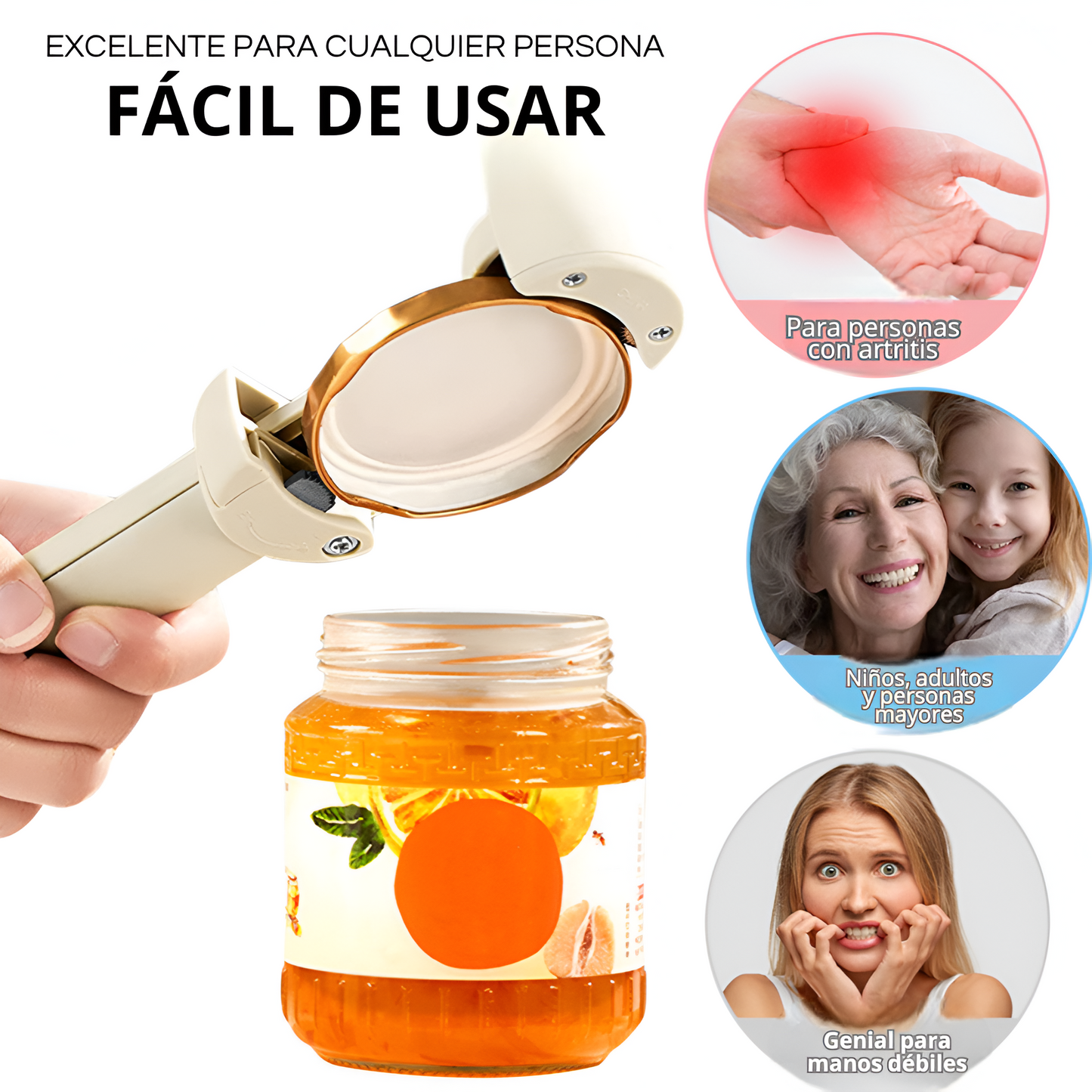 Destapa Fácil multiusos + Cortador de Regalo