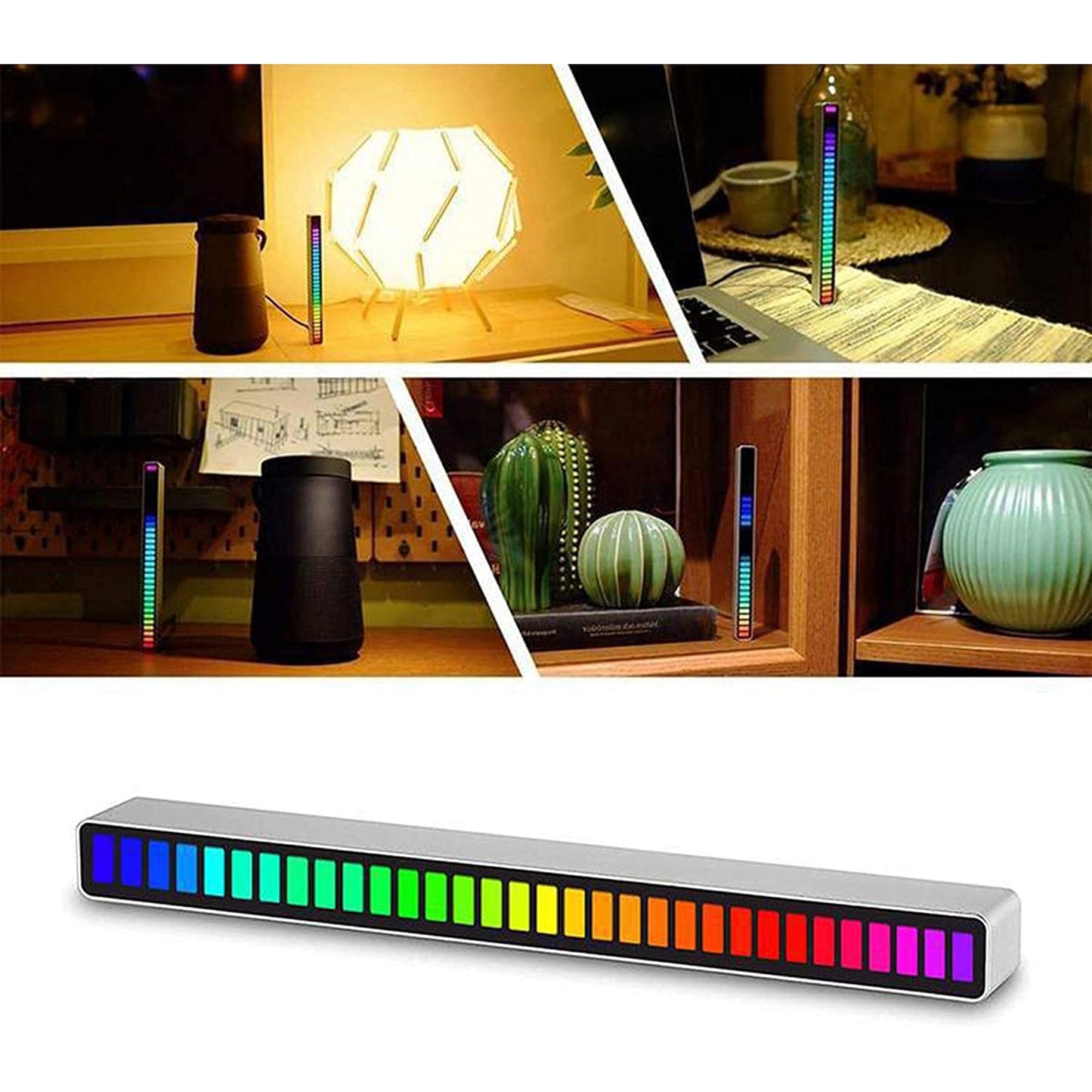 Barra LED rgb con activación por sonido - Productos Topp