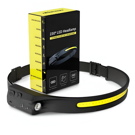 Linterna Frontal LED 230° (OFERTA 2X1)