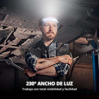 Linterna Frontal LED 230° (OFERTA 2X1)