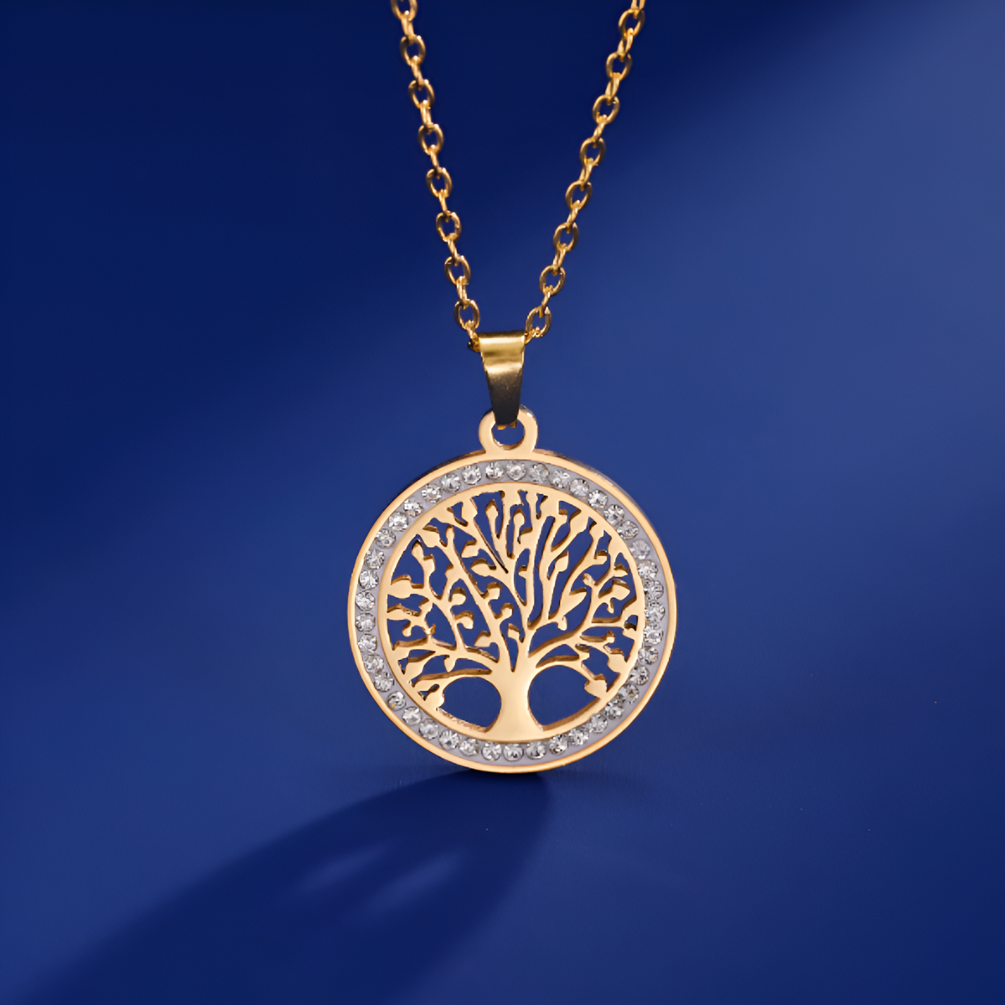 OFERTA 2X1 Collar de Oro con Diseño del Árbol de la Vida